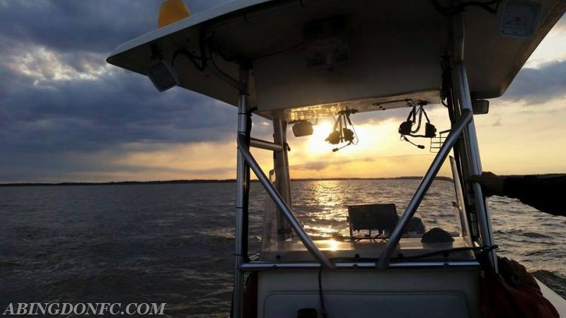 Members training on Rescue Boat 452 as new and better technology was installed 